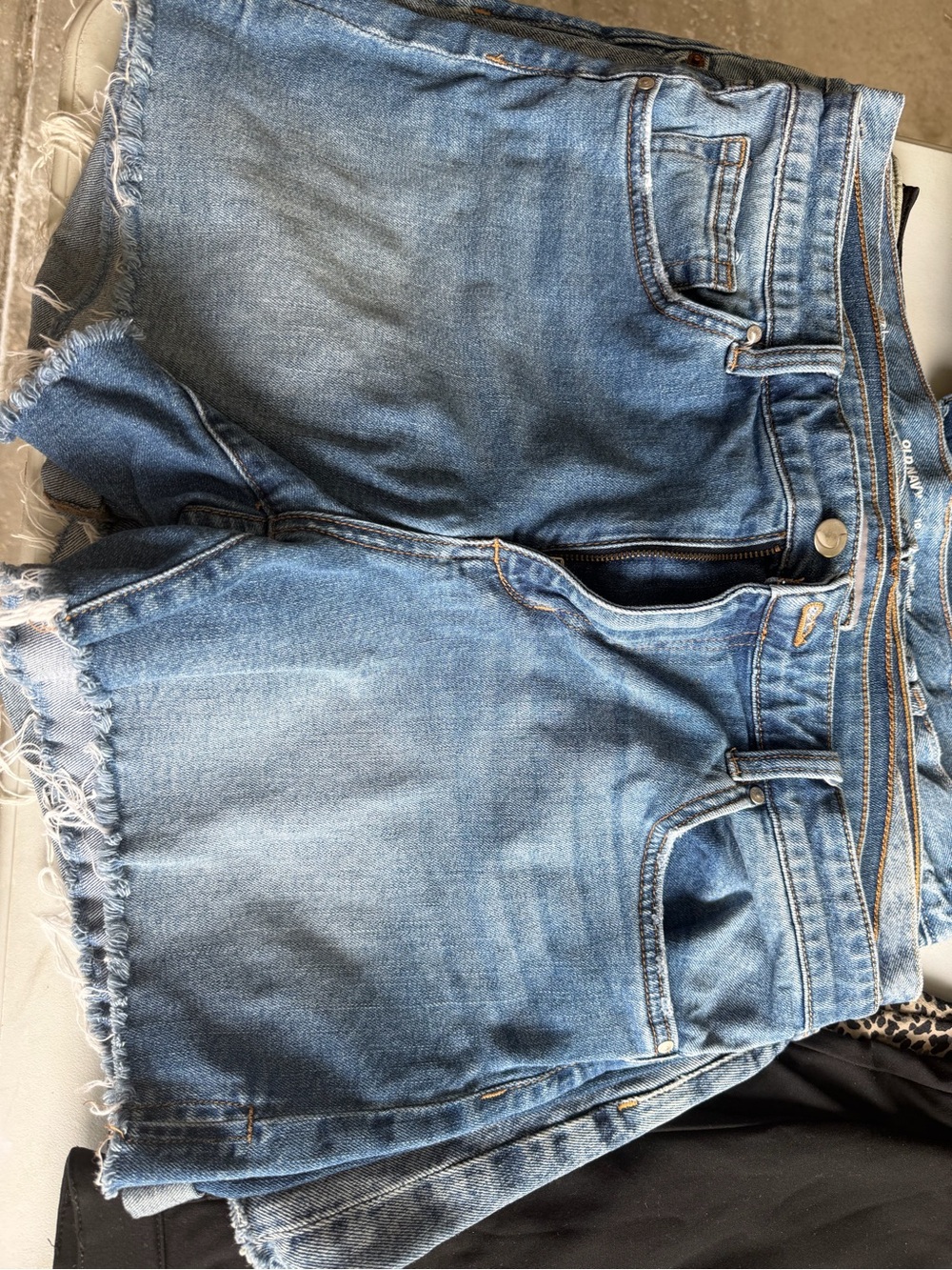 Joe's Jeans Light Blue Distressed Denim Cutoff Shorts